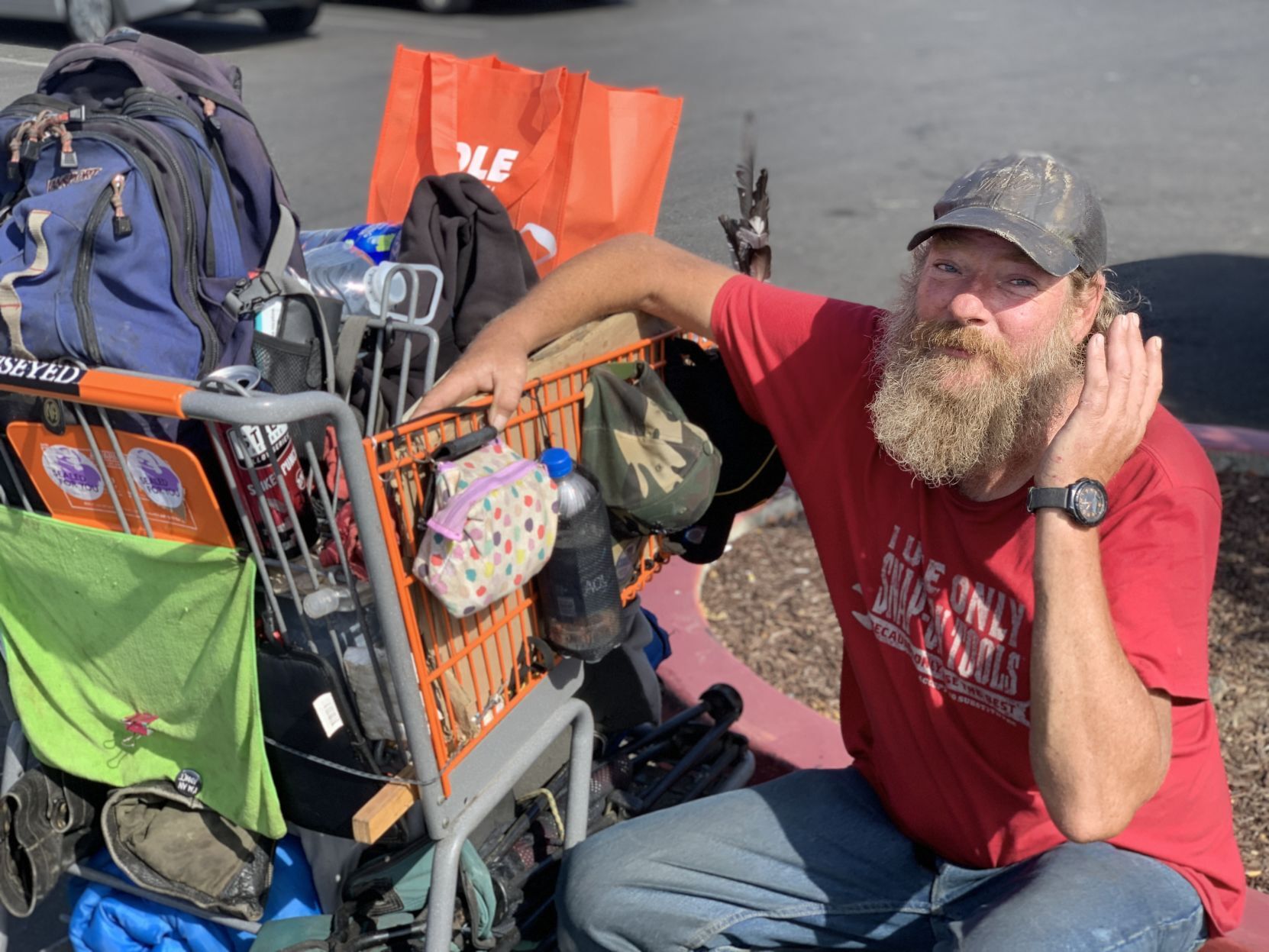 OLE Health distributes care bags to residents of the Bowl